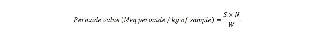 Formula PV